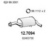 FIAT 82473335 End Silencer